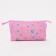 Lightning cosmetic bag, pink color