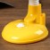 Luminaire desktop UT-221 E27 40W on a stand yellow 27.5x37x14 cm