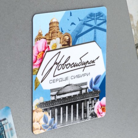 Vinita Vinyl "Novosibirsk", 6 x 7 cm-1