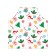 Apron kitchen with a photo print "Santa in the snow", adjustable, size OS