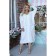 Female dress, size 60, white color