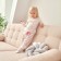 Set: jumper and pants crumb I am a "bunny", height 86-92 cm, beige color