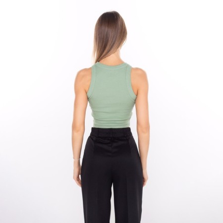 Top female, green color, size 42 (s)-4