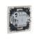 Switch Luazon Lighting "Antei", 10 A, 1 key, with backlight, hidden white