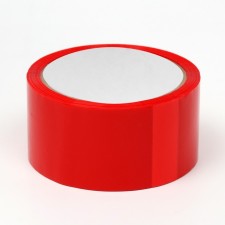 Adhesive tape, red, 48 x 50 mm, 45 μm