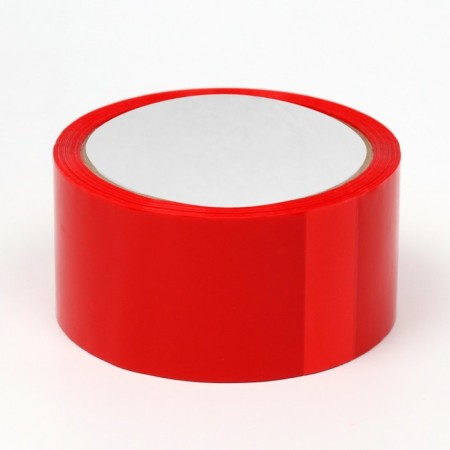 Adhesive tape, red, 48 x 50 mm, 45 μm