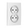 Double Tot Elegant, 10 a, hidden, without salary, silver
