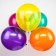 Latex ball 12 "Assorted, crystal, set of 100 pcs., Mix