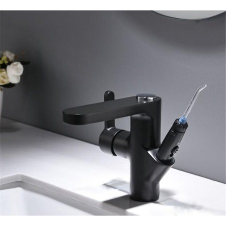 Bronze de Luxe 10188B sink mixer, single -leaf, irrigator, brass, black-2