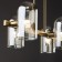 Suspended lamp Freya Fr5427PL-04BS Firefly, 310x640x640 mm, E14, 4x40W, brass color