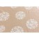 MEIWA tablecloth, round, 152 cm, beige color