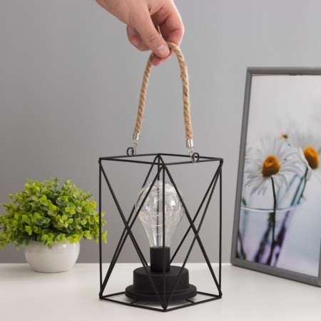 Satini nightlight from 3haa Black Black 11.6x1.6x19.5 cm Risalux-3