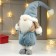 Interior doll "Grandpa in a blue cap and striped jacket" 66x15x25 cm
