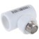 The Politekus tee, polypropylene, d = 32 mm x 3/4 ", external thread