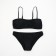 Female Separate swimsuit with tunic minku Black color, size 48