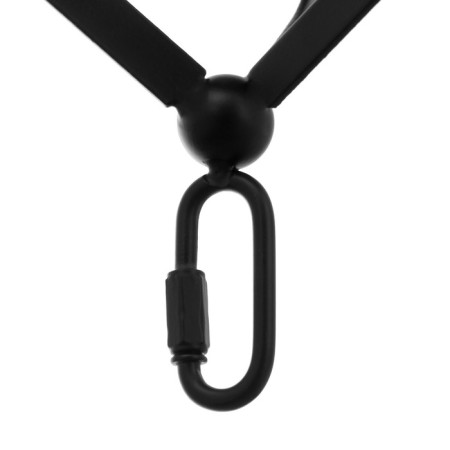 Bra "Elba" 1x40W E27 Black 25x25x40 cm-4