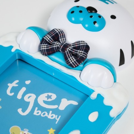 Photo frame plastic 16x11 cm "Tigerok in a cup" Blue 29.5x8x19.5 cm-6
