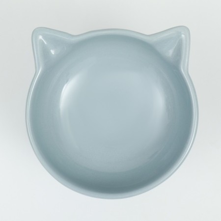 Ceramic “Kisa” bowl on a stall-lapcs 200 ml 13 x 12 x 8 cm, gray-4