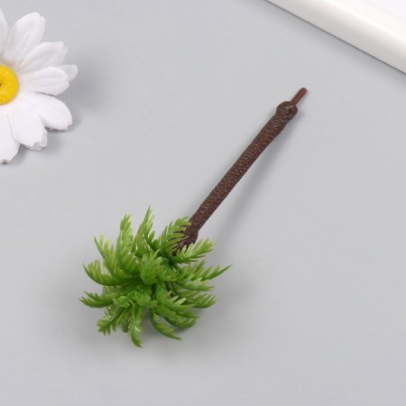 Artificial plant for creativity plastic "Palma" 11 cm-2