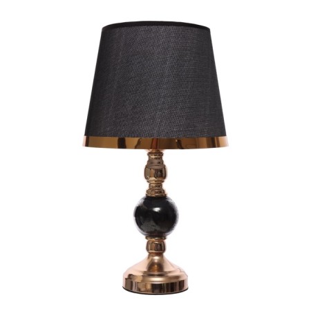 Daile table lamp E27 40W black and gold 25x25x44 cm-5