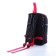 Baby backpack on lightning, 2 outer pockets, black color