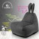 A chair "Bunny" with ears Small, size 70x70x80 cm