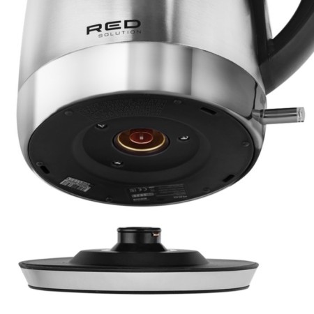 Electric kettle Red Solution RK-M1721, metal, 1.7 l, 2100 watts, silver-7