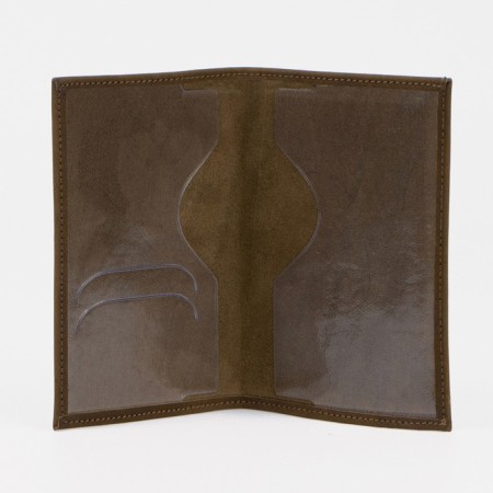 Cover for passport, olive color-2