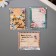 A set of postcards with seeds "grow itself" "made by hand" 5*7cm 3 pcs