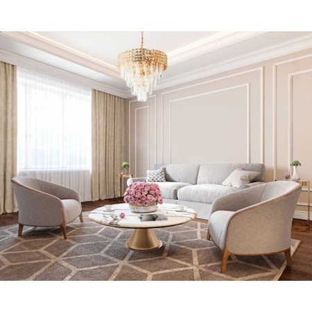 Breeze chandelier, size 44x70x44 cm, 480W 8xe27 IP 20-3