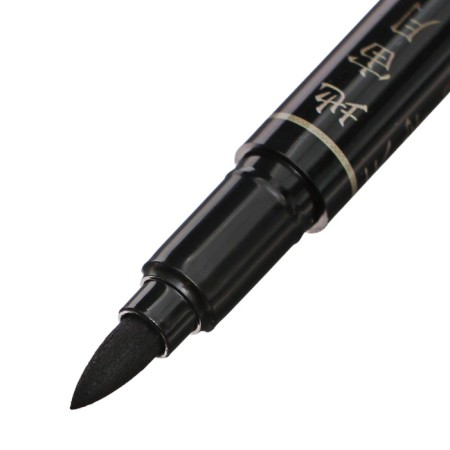 Capillary Knuck-Chica (Brashpen) Munhwa Sign Pen, black-4