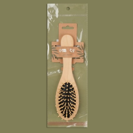 Massage comb “SWAR”, 6 × 22 cm, color “Light Wood”-4
