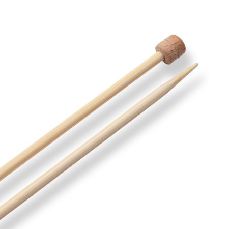 Sleeps are straight, bamboo, 3.5 mm/33cm, 2 pcs-2