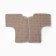 A set for a newborn (blanket, cap, swing, belt), beige color, height 56-62 cm