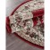 Oval carpet Merinos colizey, size 250x350 cm, color Red