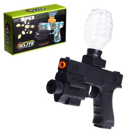 Pistol "Gravity", shoots gel bullets, battery 3.7v, 23 cm