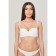 Women's bra lotus, size 75c, white color