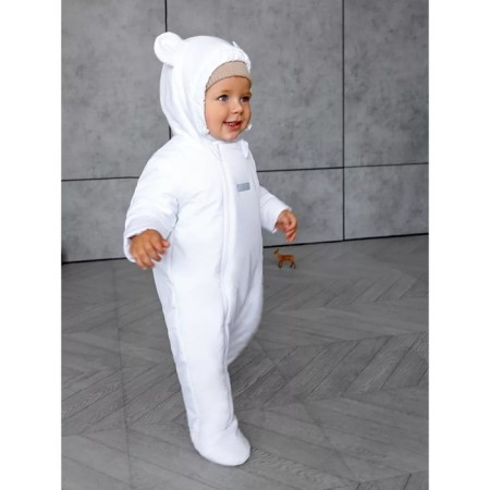 Combineson children's demi -season Amarobaby Spring, height 68 cm, white color-5