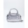 Women's bag, 20*9*12, lightning departure, belt lengths, silver