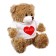 Soft toy "Favorite Bear", 20 cm, Mix colors