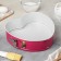 A set of baking forms “Fleuri. Circle ”, 3 subjects: D = 18/23/26 cm, removable bottom, with ceramic coating, mixing color