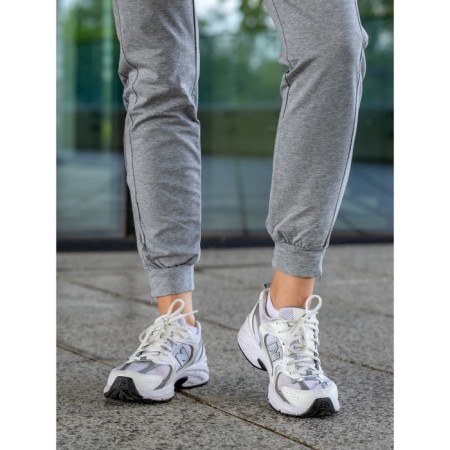 Women's pants, size 46, gray color-6