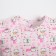 Body for girls, pink/bear, height 68-74 cm