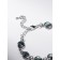 Galiotis bracelet circles, length 15 cm + additional. chain 5 cm