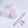 Shar Latex 5 "Makarun", set of 100 pcs., Water bombs, pink color