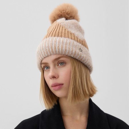Women's hat minku, sandy color, rr 56-58