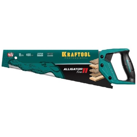 Scabber Alligator Black 11, 400 mm, 11 tpi, direct tooth, accurate cut-1