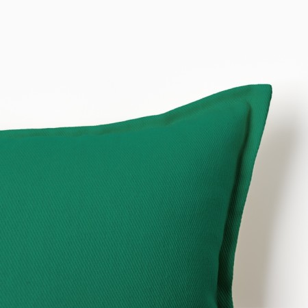 Ethel pillow, 30x50+1 cm, emerald, 100% cotton-1