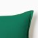 Ethel pillow, 30x50+1 cm, emerald, 100% cotton