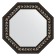 Mirror in the baguette frame, black Ardeko 81 mm, 59x59 cm